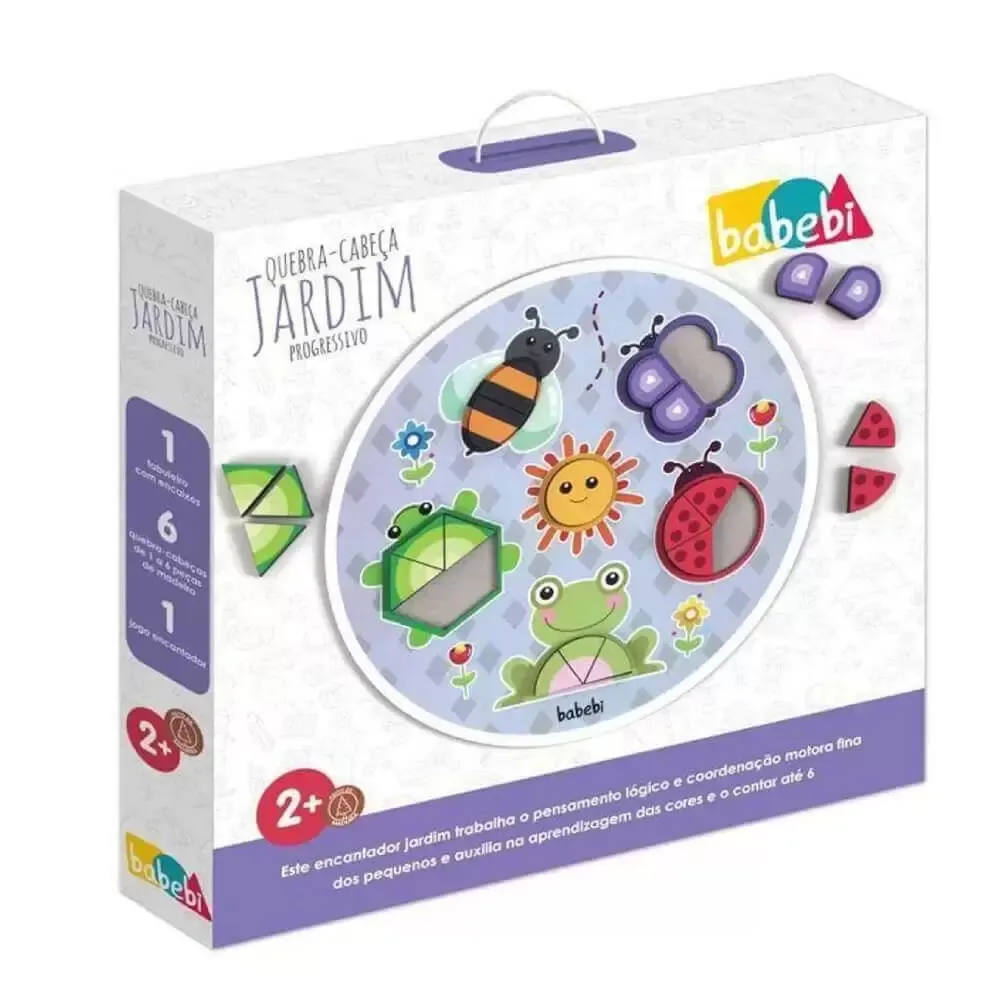 Quebra-Cabeça Jardim Progressivo Imagem