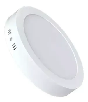 Luminaria painel Led Sobrepor Redondo 18W Slim 22cm