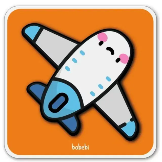 Quebra-Cabeça 4 Partes - Avião - (unidade) Imagem