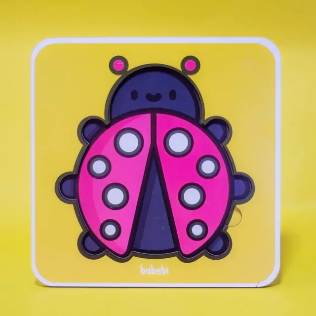 Quebra-Cabeça 4 Partes - Joaninha - (unidade) Imagem