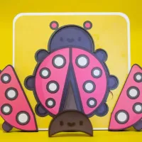 Quebra-Cabeça 4 Partes - Joaninha - (unidade) - Foto 2