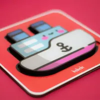 Quebra-Cabeça 4 Partes - Navio - (unidade) - Foto 2