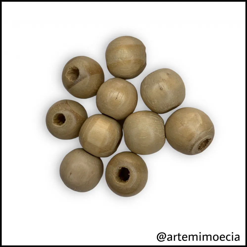 BOLINHAS DE MADEIRA RÚSTICA 