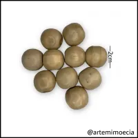BOLINHAS DE MADEIRA RÚSTICA  - Foto 2