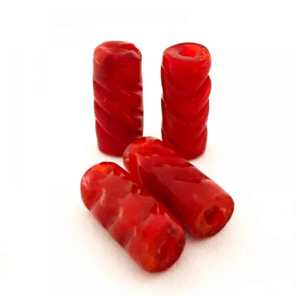 Firma de murano Torcida / Mordida Vermelha Transparente 17