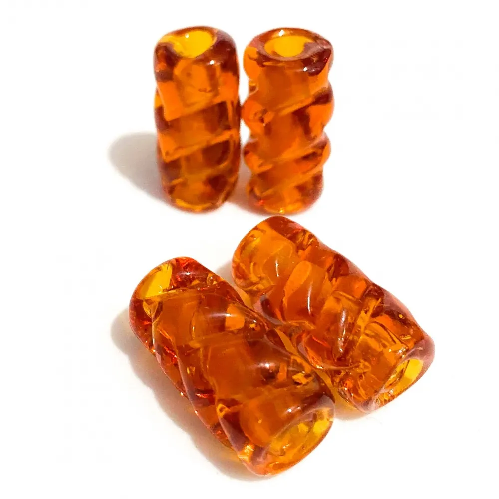 Firma de murano Torcida / Mordida Ambar 20