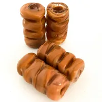 Firma de murano Torcida / Mordida Marrom Claro 19