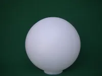 Globo Vidro Leitoso 15X28 cm - Foto 2