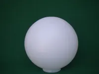 Globo Vidro Leitoso 10X15 cm - Foto 2