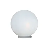 Globo Vidro Leitoso 10X20 cm