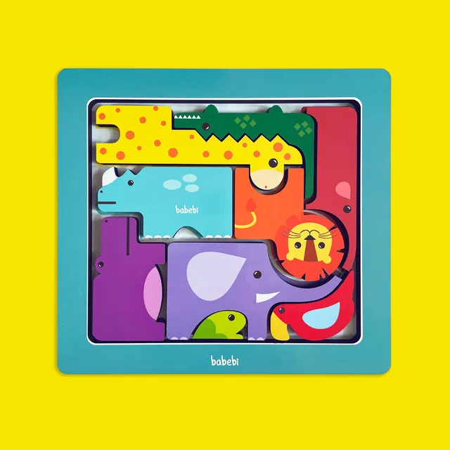 Monte e Empilhe Safari