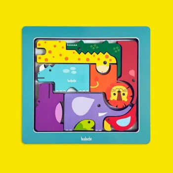 Monte e Empilhe Safari