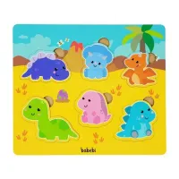 Quebra-Cabeça de Encaixe - Dinossauros