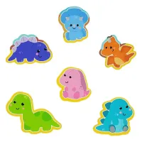 Quebra-Cabeça de Encaixe - Dinossauros - Foto 3