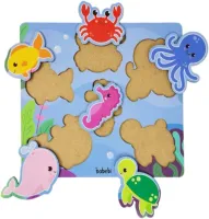 Quebra-Cabeça de Encaixe - Fundo do Mar - Foto 2