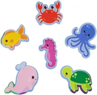 Quebra-Cabeça de Encaixe - Fundo do Mar - Foto 3