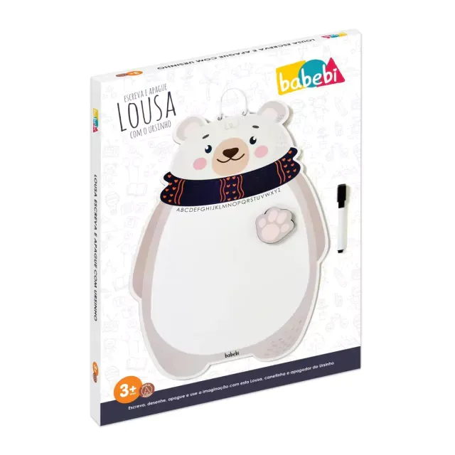 Lousa Escreva e Apague com Ursinho  Imagem
