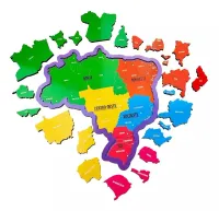 Quebra-Cabeça Mapa do Brasil - Foto 2