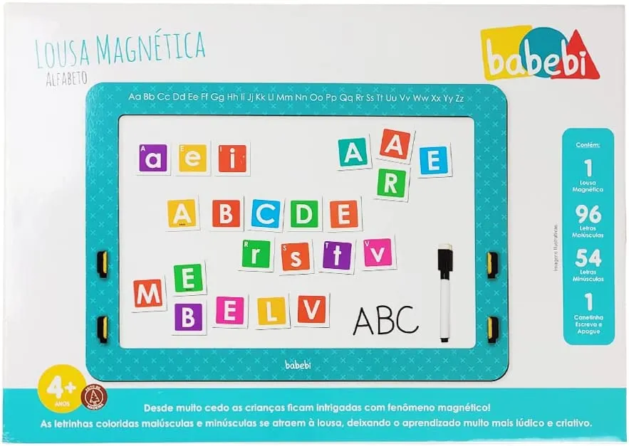 Lousa Magnética Alfabeto Imagem