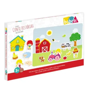 Quadro Conte Histórias Fazendinha 