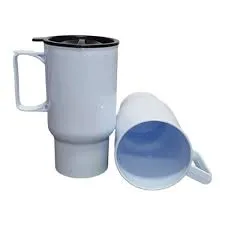 Caneca Veicular com Tampa cores diversas Imagem