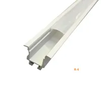 R-6 Perfil de Embutir com Aba para Fita de Led ( Pintura - Branco )