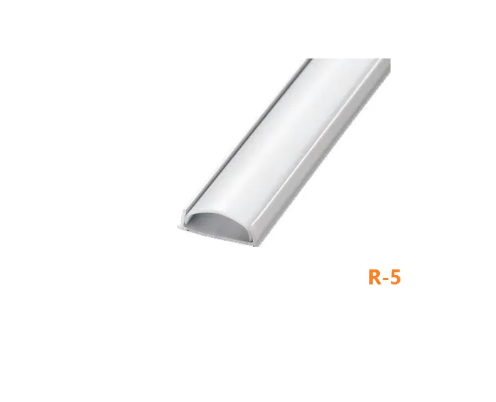 R-5 Perfil para Fita de led U R-5 (Alumínio Flexível).