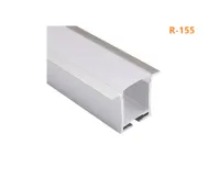 R-155 Perfil de Embutir com Aba para Fita de led - Medida Interna 19 MM - BR 3 M