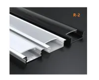 R-2 Perfil de Embutir para Fita de Led ( Pintura Anodizado - Branco - Preto ) - Foto 2