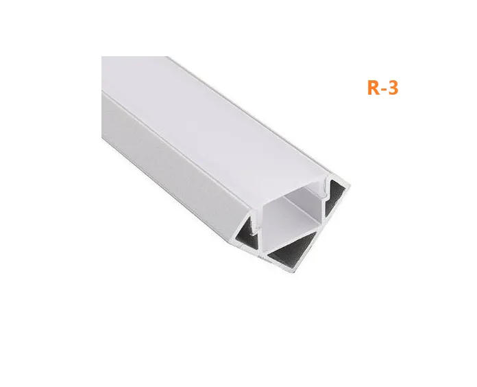 R-3 Perfil Cantoneira 90º Fita de Led R-3 Imagem