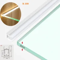 R-300 Perfil para Fita de led ( EXPOSITORES E VITRINES ) ( R-300 ) - Foto 2