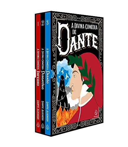 A DIVINA COMEDIA - BOX COM 3 LIVROS (PRODUTO USADO - COMO NOVO)