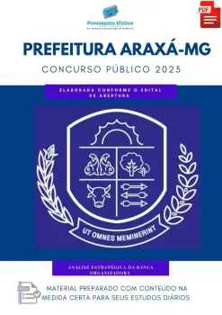 Apostila Prefeitura Araxá MG Fisioterapeuta 2023
