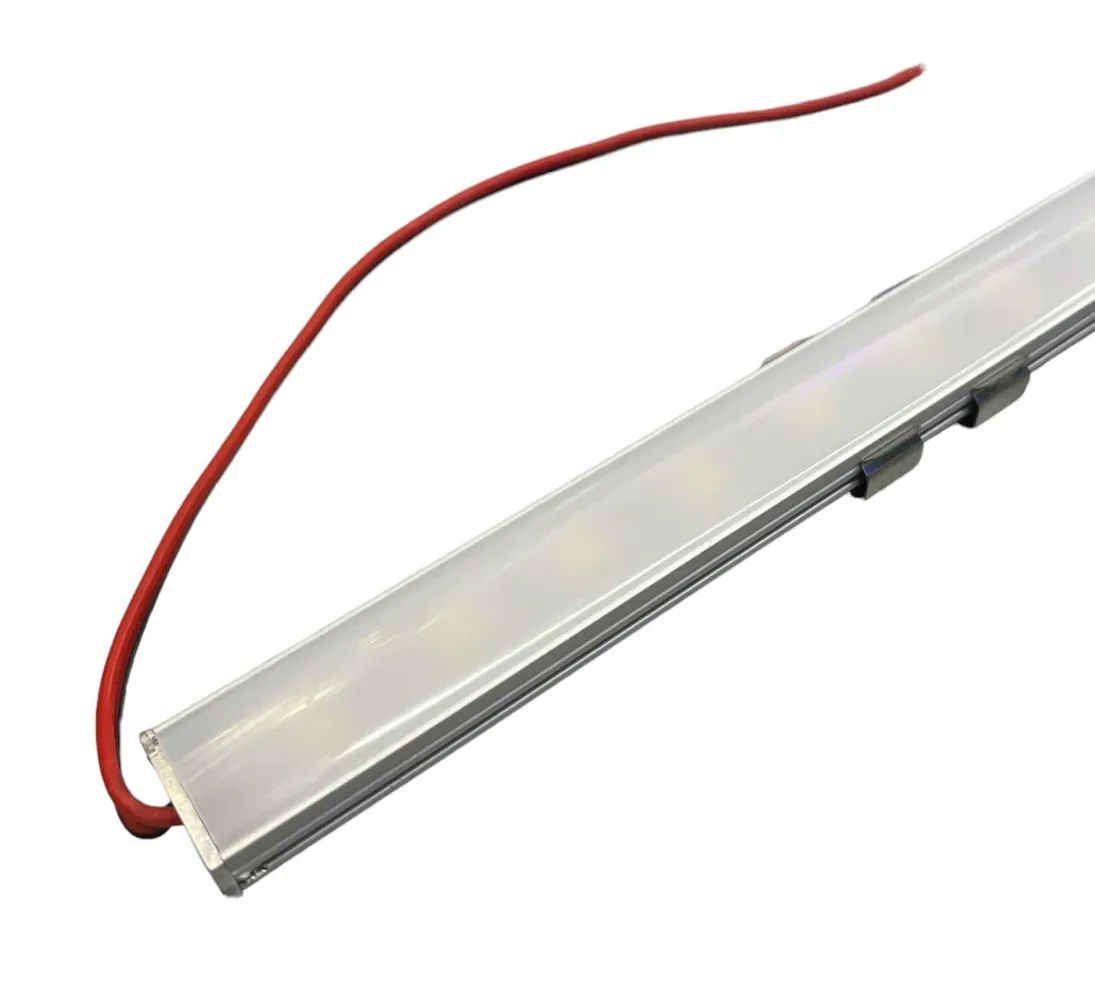 Barra de Led 7,2 Watts - Perfil de Alumínio - Tampa Leitosa 50cm Imagem