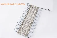Módulo led Resinado 3 Leds 5054
