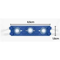 Módulo led 3 Leds azul