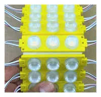 Módulo led 3 Leds amarelo