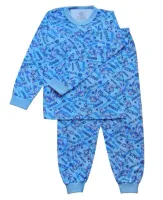 Pijama Infantil Tamanho 4 Masculino Longo com Punho - Foto 9