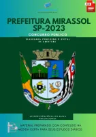 Apostila Digital Mirassol SP Concurso 2023