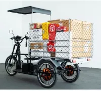 TRICICLO CARGO COM CAÇAMBA 1600w 2026 - Foto 3