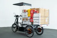 TRICICLO CARGO COM CAÇAMBA 1600w 2026 - Foto 4