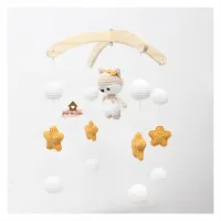 Móbile Raposa Bailarina - Bolinhas + Estrelas - Foto 2