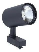 Trilho Eletrificado 1 metro com 3 spot trilho 10w preto - Foto 7
