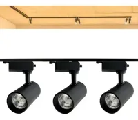 Spot trilho Led 7w preto - Foto 7