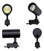 Spot trilho Led 10w preto - Foto 2