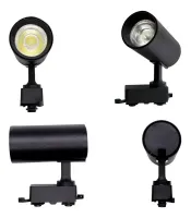 Spot trilho Led 15w preto - Foto 2