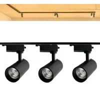 Spot trilho Led 20w preto - Foto 7