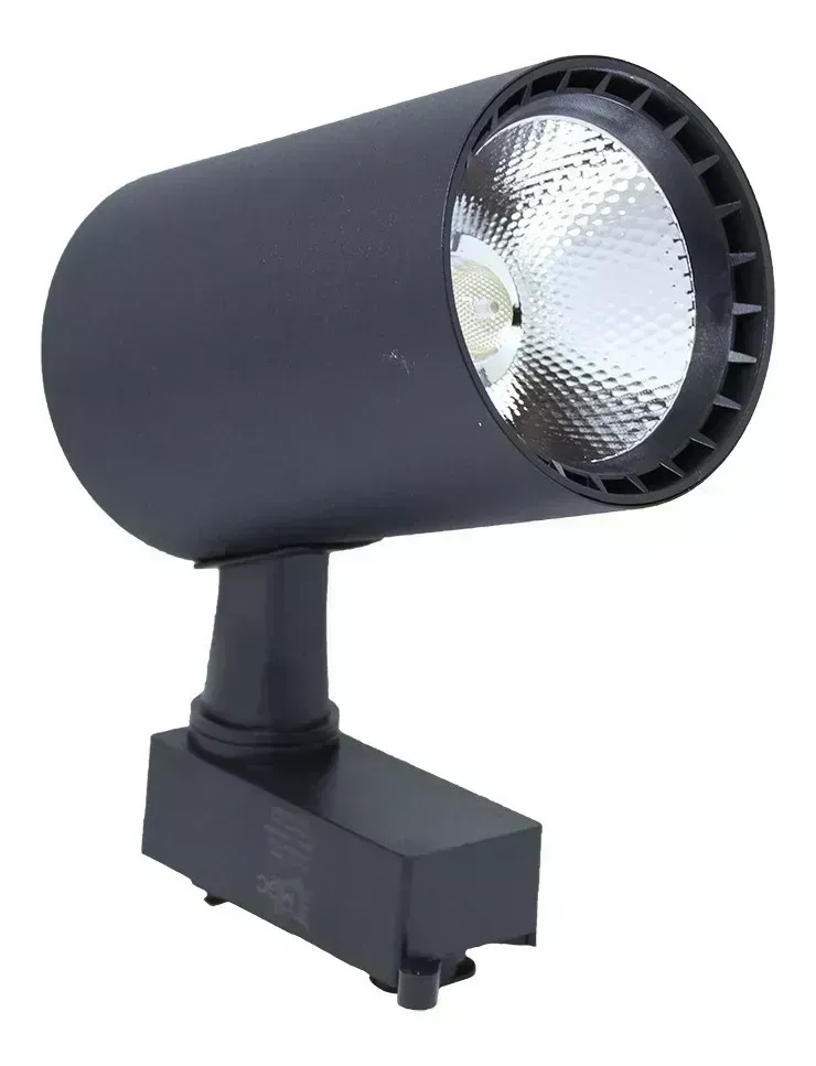 Spot trilho Led 30w preto Imagem
