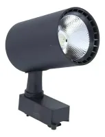 Spot trilho Led 30w preto