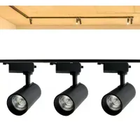 Spot trilho Led 30w preto - Foto 7